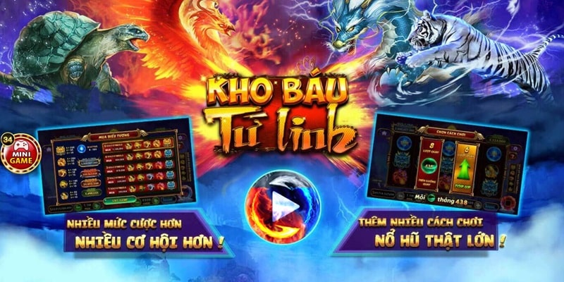 kho báu tứ linh sunwin